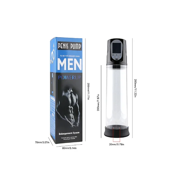 LED Automatic Rechargeable Penis Enlarger Pump - Image 4
