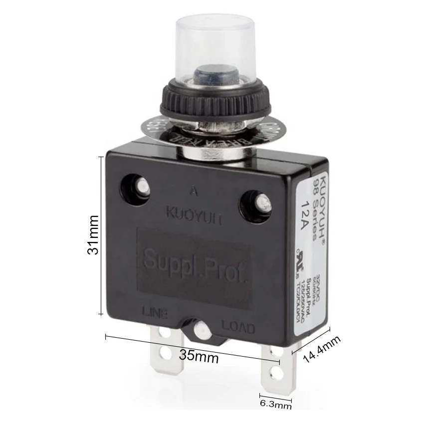 kuoyuh 98 serie 12a restauracao manual interruptor 01