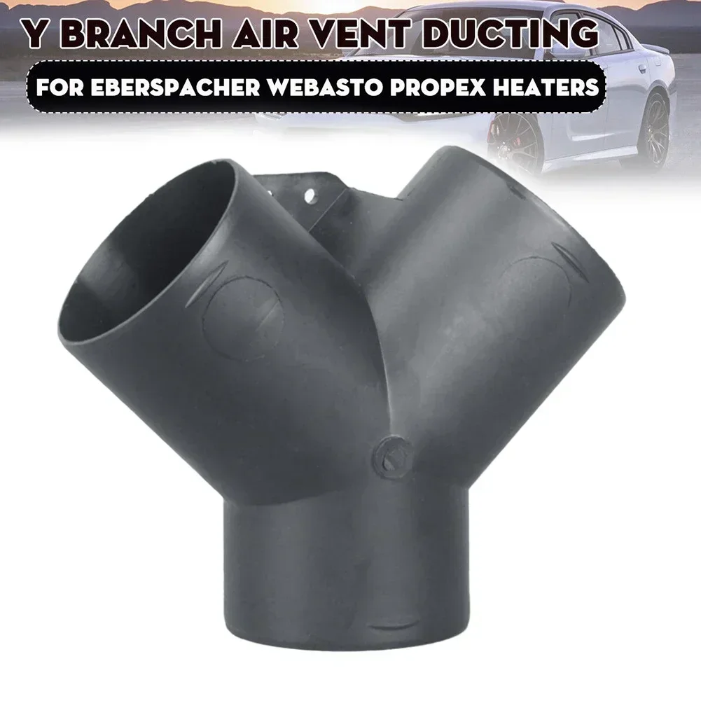 Vent Duct Y Branch Pipe Outlet Exhaust Connector diesel heater exhaust pipe air diesel heater duct pipe for Air Diesel Heater Part Air Vent Ducting Car Accessories 60mm