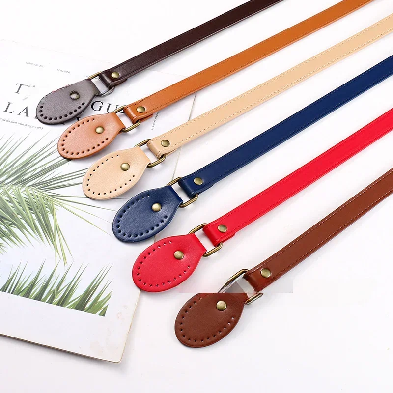 66cm Shoulder Bag Straps Bag Handles DIY Replacement Women Purse Crossbody Handbag Pu Leather Handle Belts Strap Bag Accessories