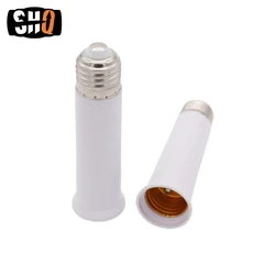 Universal E27 to E27 Lengthened Lamp Holder Tube LED Light Bulb Base Extension Lamp Head Conversion Socket 120MM 95MM 80MM 65MM