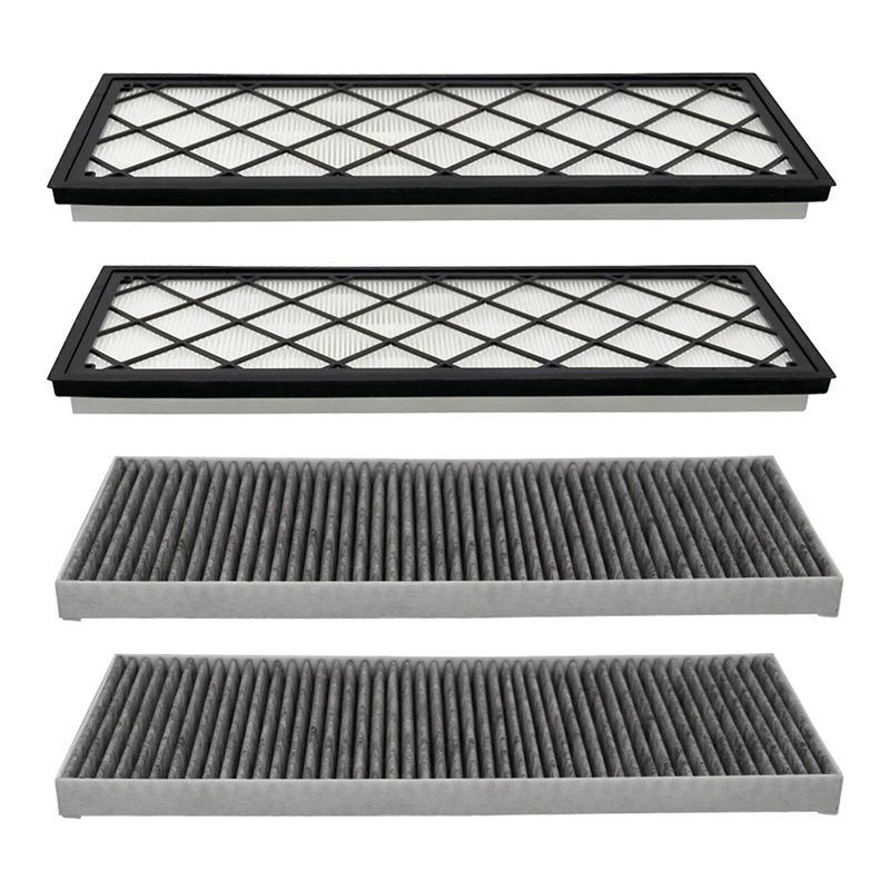 

Cabin Air Filter HEPA Air Intake Filter Replacement With Activated Carbon For 2020-2023 Tesla Model Y Parts Accessories 4 PCS