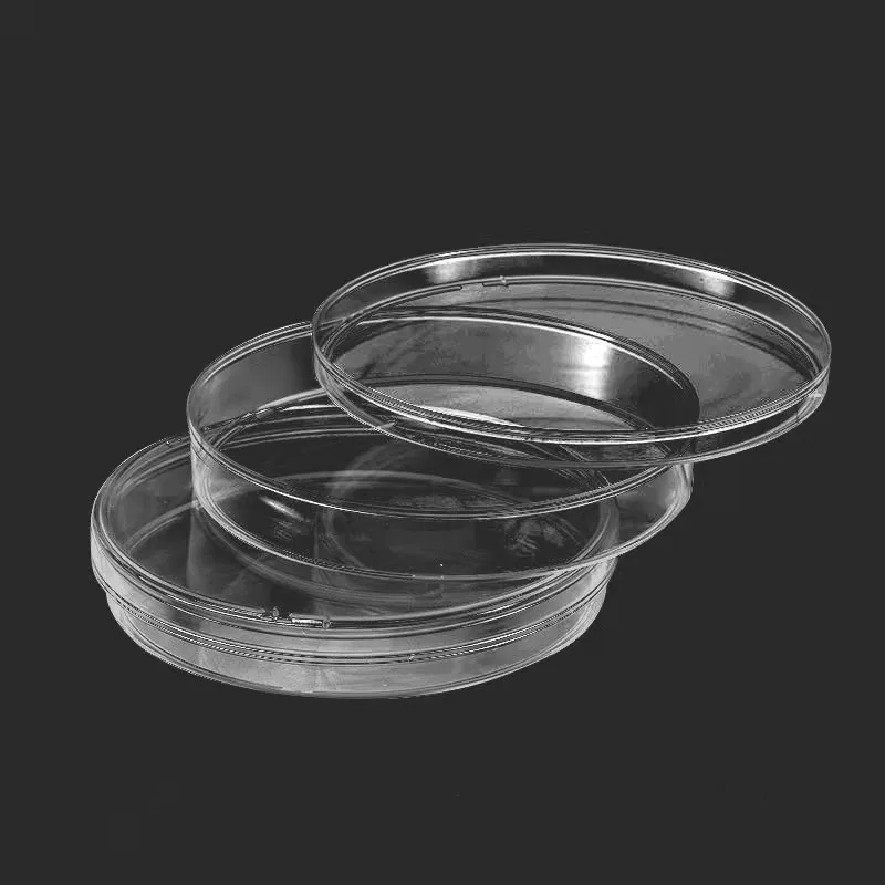 10Pcs 90mm Polystyrene Sterile Petri Dishes for Laboratory Medical Biological Scientific Supplies