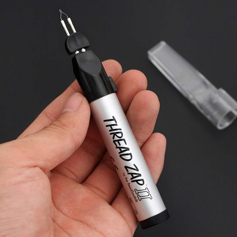 Thread Burner Burn Melt Thread Burn with one Touch for Finishing Bead