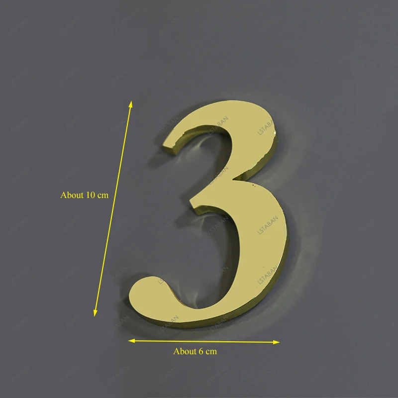 Numéro D'or 5 Cinq Isolé Fond Isolé Brillant 3d Numéro 5 En Or 3d Illustration | PSD Premium