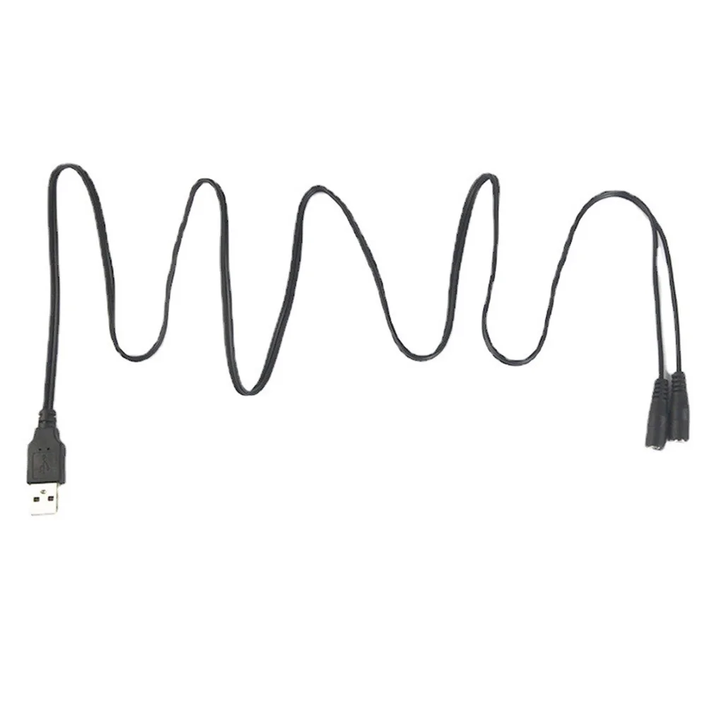 1.2M USB 2.0 Maschio A A DC Spina Da 3,5 Mm X 1,35 Mm Cavo Di Alimentazione CC Presa Cavo Linea 3,5 Mm * 1,35 Mm Spina CC Connettore Jack - Foto 5
