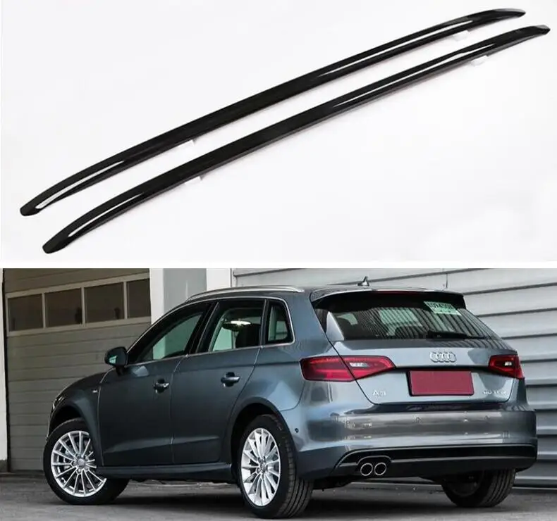 

Roof Racks Fit For Audi A3 Hatchback Sportback 2014-2020 Top Roof Rack Rail Luggage Aluminum Alloy