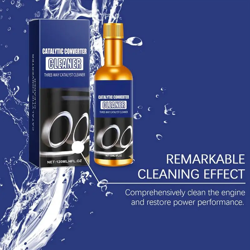 Exhaust System Cleaner Effective Deep Cleaning Oil Additive Auto Parts Carbon Removal Cleaner For Car Vehicle Automotive