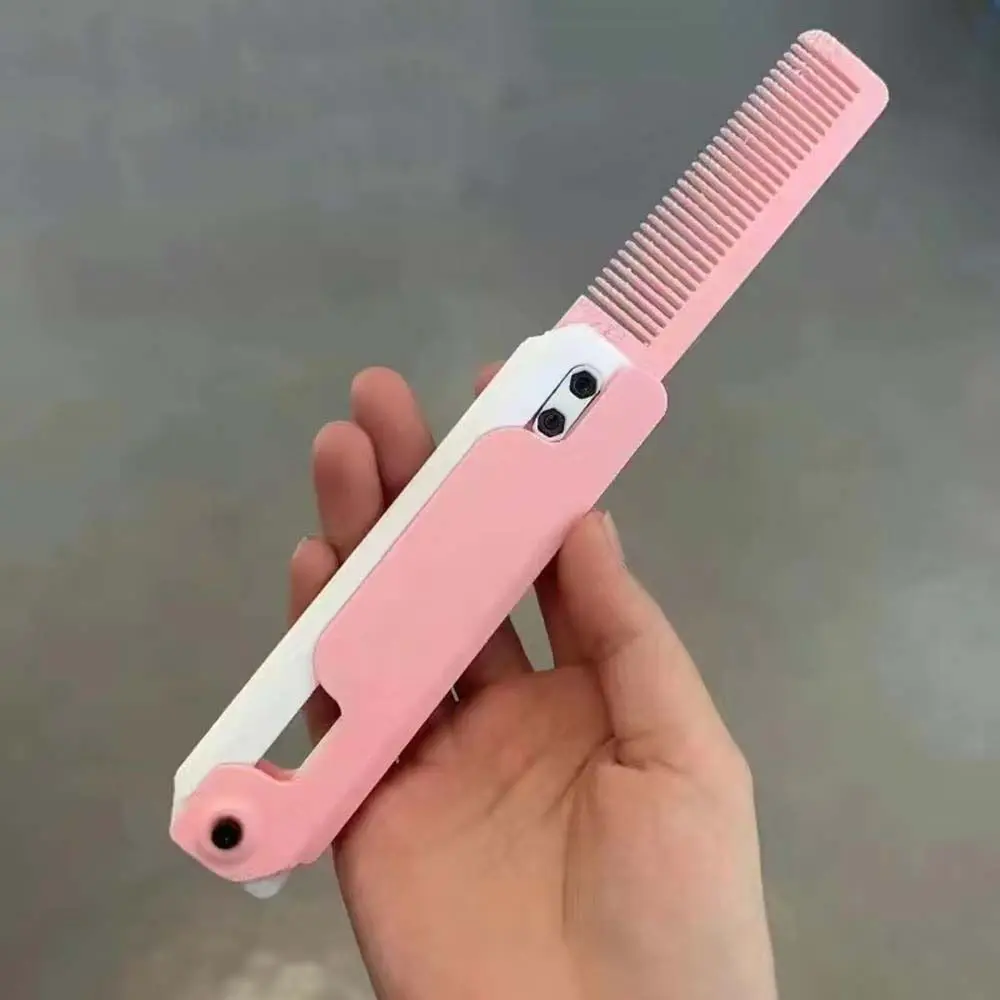 Decompression Toys Gravity Comb Scalp Massage Hair Accessories Straight Jump Hair Brush Hairdressing Beauty Tool прыжок jump каталог выставки филиппа халсмана