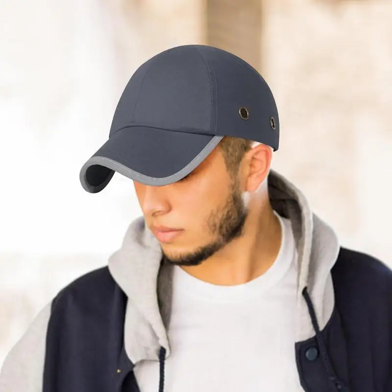 Safety Men Baseball Hats Breathable Baseball Style Scooter Helmets Anti-collision ABS Inner Shell Biker Scooter Touring
