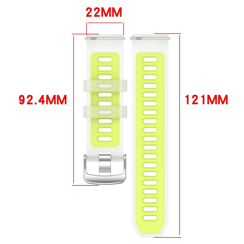 Translucent Silicone Wristband - 20mm/22mm Strap