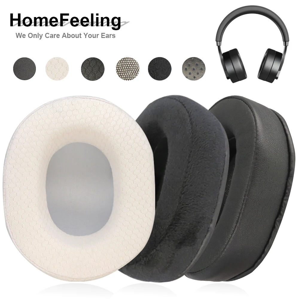 Homesfeeling-earpads para Creative Sound Blasterx h5 Headphone Almofada Macia Ear Pads Substituição Headconjunto Acessórios