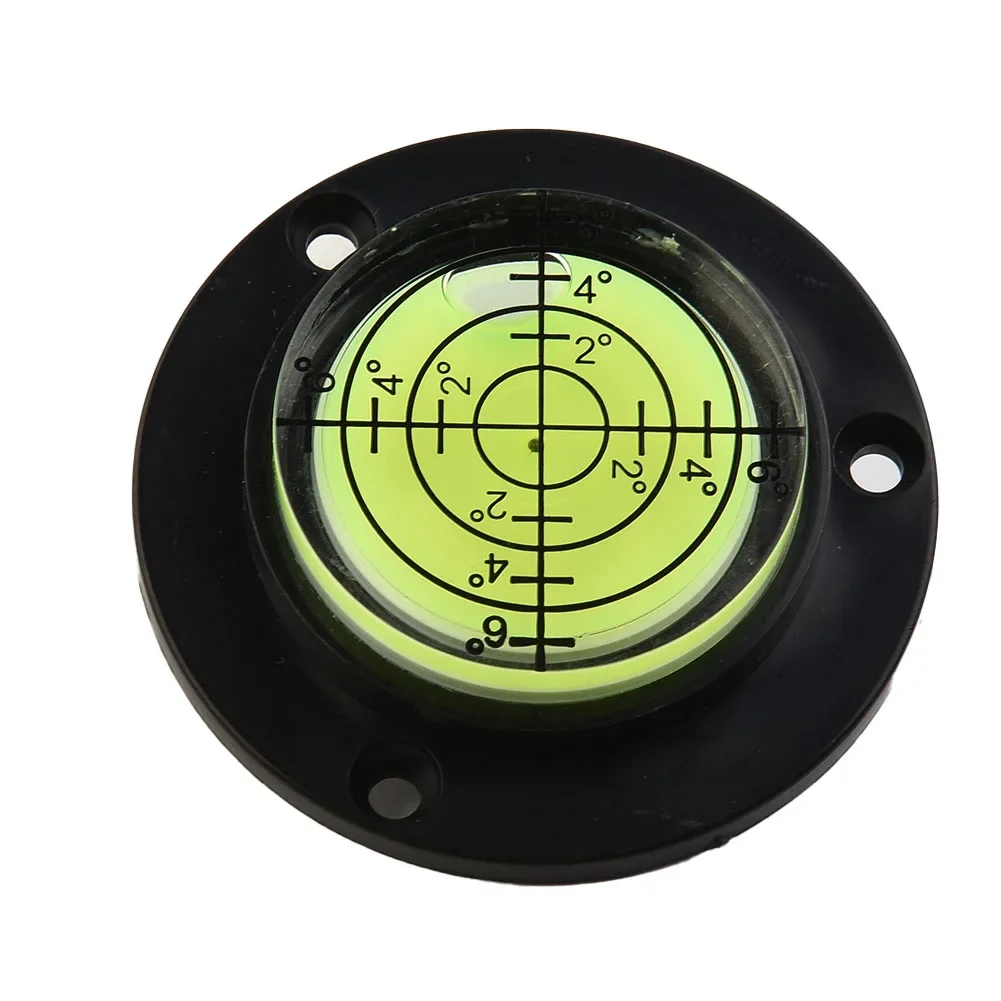 SurfaceLevel 360&deg; Round Level Angle Clear Round Leveller Bulls EyeLevel Bubble For Camera Circular Tripod