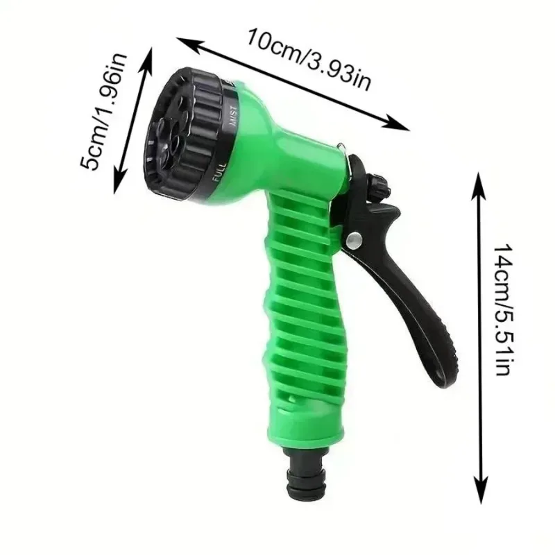 Expandable Magic Hose High-Pressure Car Wash 7 Water Spraying Functions Water Gun Home Garden