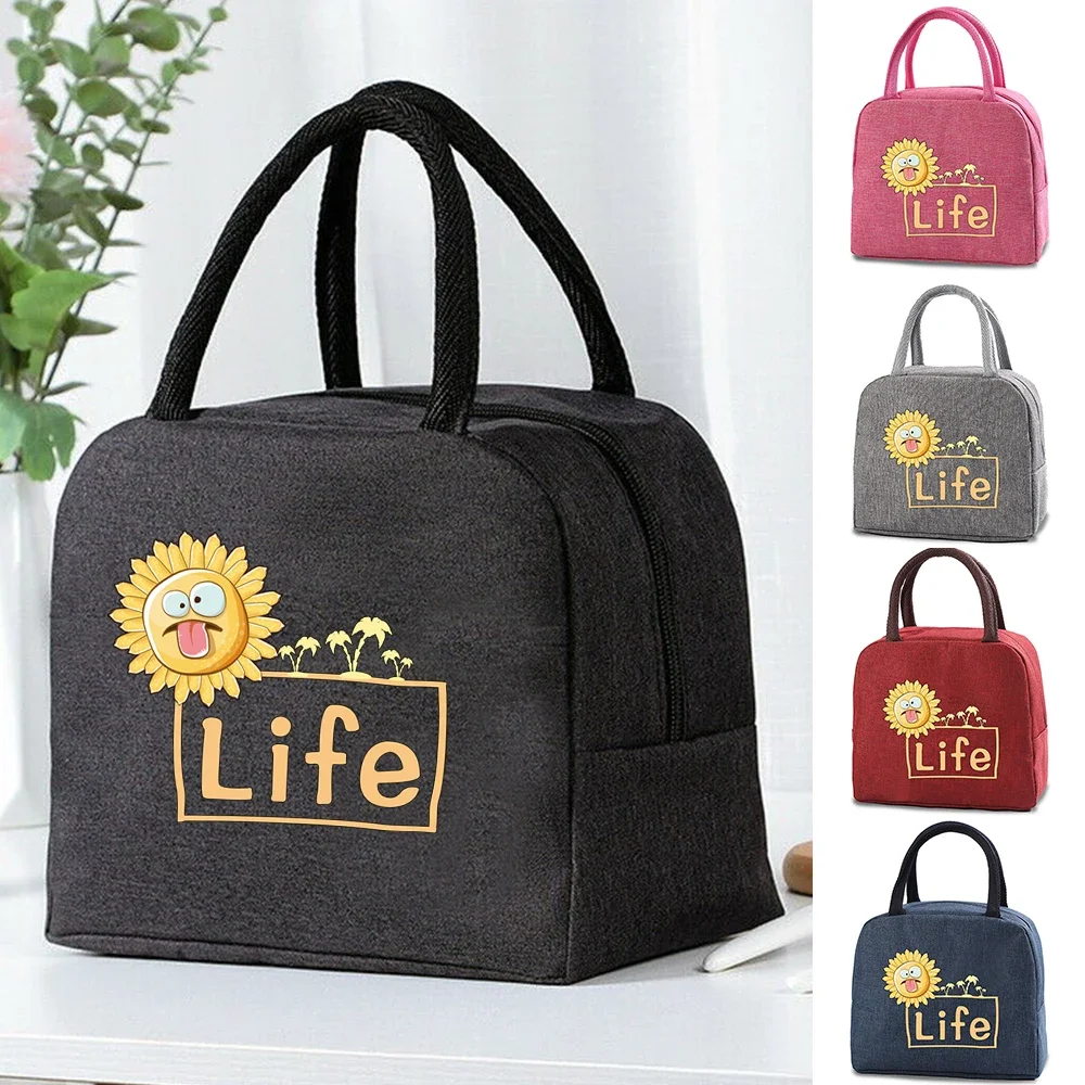 

Lunch Bag Insulated for Women Bento Fresh Cooler Bag Thermal Food Portable Outdoor Camping Hiking Picnic Travel Lunch Bento Bags