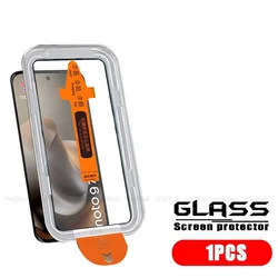 Premium Tempered Glass Screen Protector for Moto G77 - Easy Install, Full Coverage, Dust - Free (1 Front Glass)