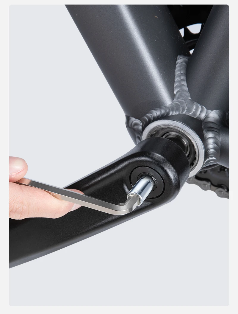 WEST BIKING 10-in-1 Multifunktions-Fahrradwerkzeug-Set CRV-Stahl Magnetischer Schraubenschlüssel Inbusschlüssel-Set Leichtgewichtige Fahrrad-Reparaturwerkzeuge – Detail 12