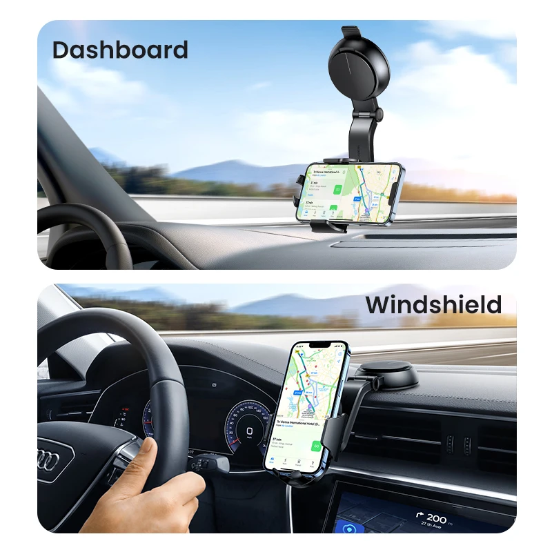 UGREEN Car Phone Holder Stand Gravity Dashboard Phone Holder Mobile Phone Support Universal For iPhone 14 13 12 Xiaomi Samsung