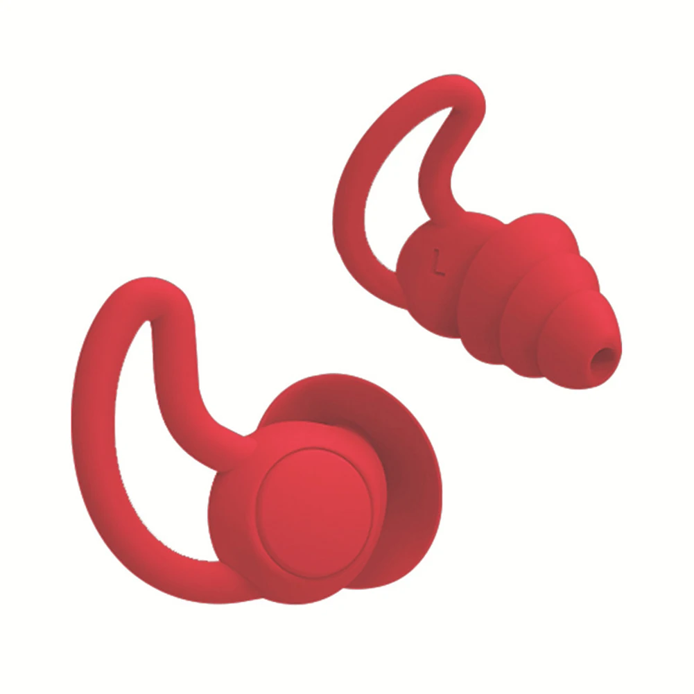 1 Pair/Set Soft Silicone Ear Plugs Anti Noise Snore Earplugs Noise Reduction Sound Insulation Ear Protection Earplug