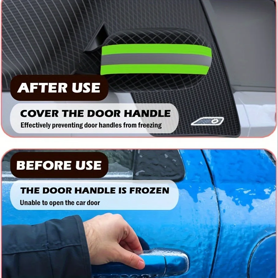 Car Protective Cover Sun Protection Heat Insulation Sun Shading UV Protection Dust Prevention Car Protective Cover