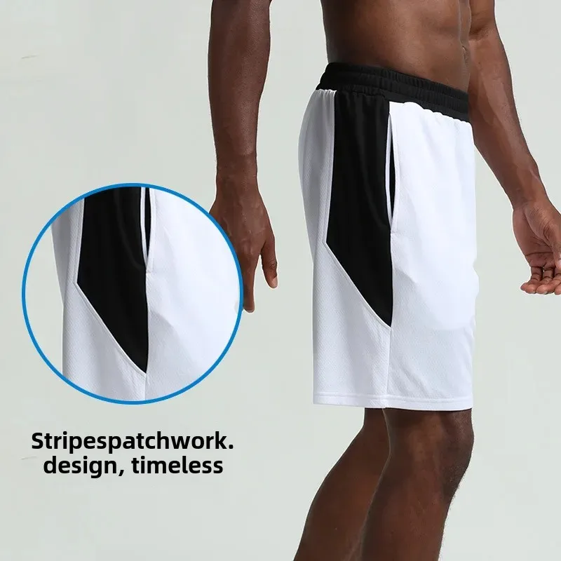 Spring Summer Muscle Brother Basketball Shorts Men Quick Dry Breathable Outdoor Casualtrunks Running Compression Pants