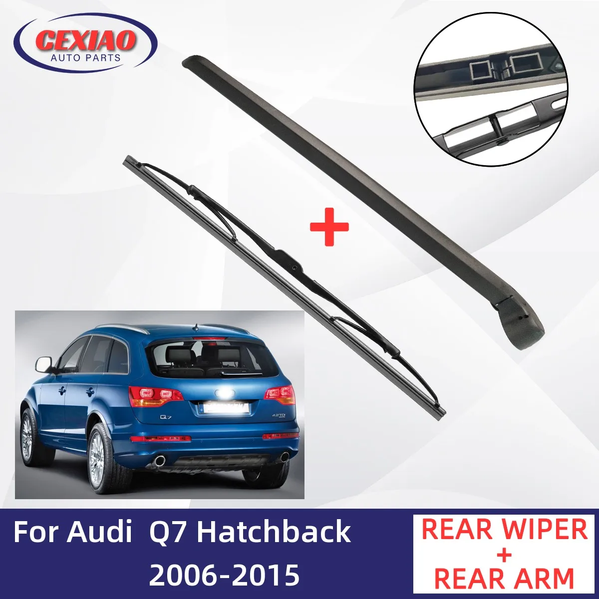 

Для хэтчбека Audi Q7 2006-2015, задняя дверь, щетка от дождя, ветровое стекло
