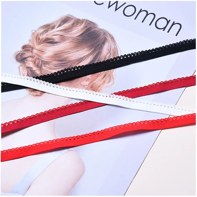 Premium Quality Elastic Band, 10mm Width, 10 Yards - Ideal for DIY Garment Sewing and Crafts