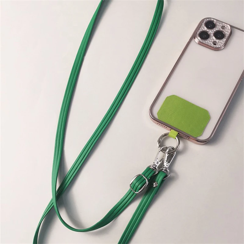 Elegant Crossbody Phone Lanyard with Adjustable High-End Leather Strap
