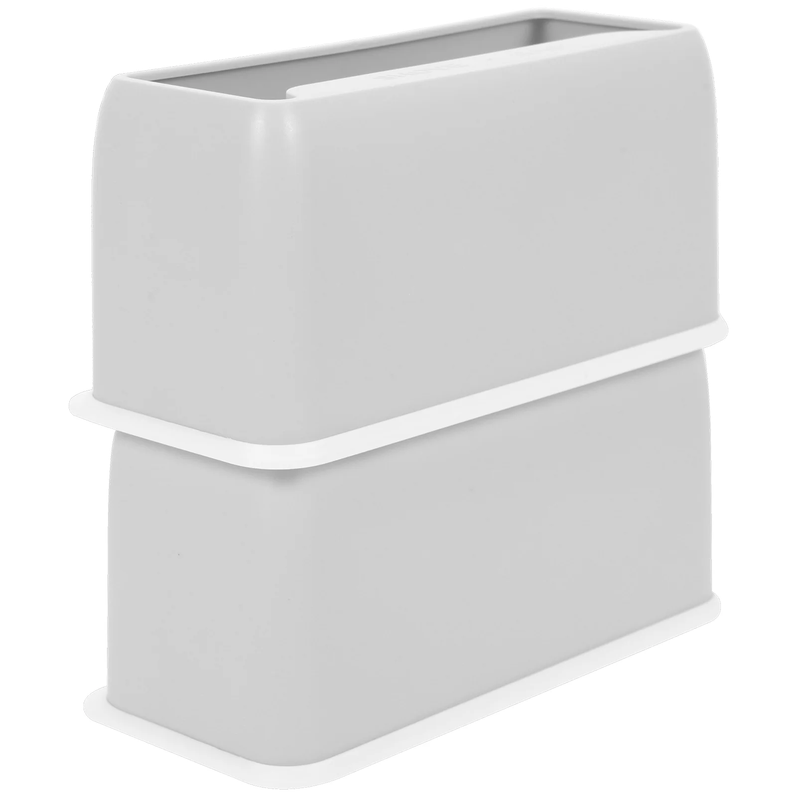 

2 Pcs Stands Base Creative Stands Pet Supply Container Scoop With Holder With Holderer Holder Plastic