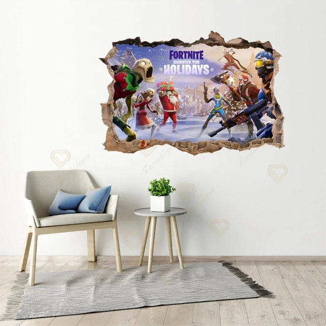 Fortnite Decoration Chambre - Stickers Muraux - AliExpress