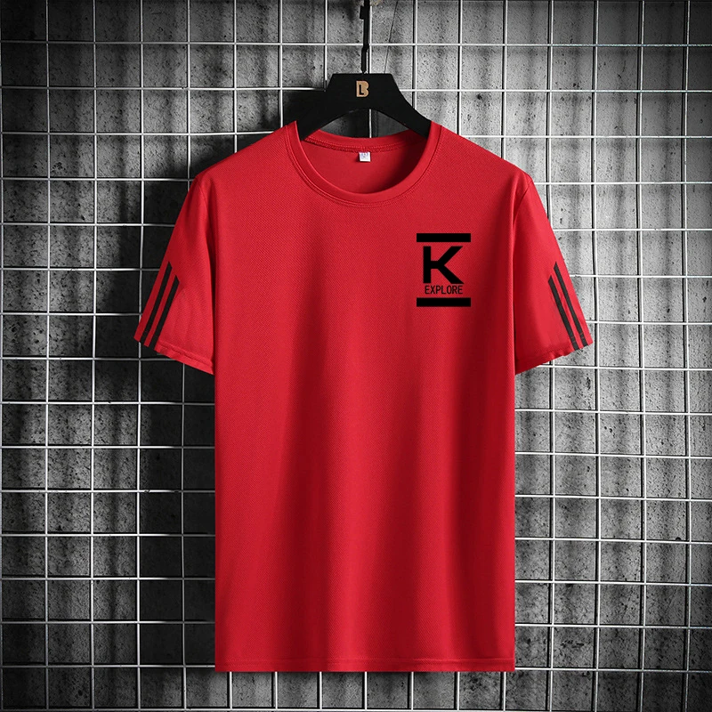 بدلة رياضية رجالية عصرية وعصرية بأكمام قصيرة سريعة...