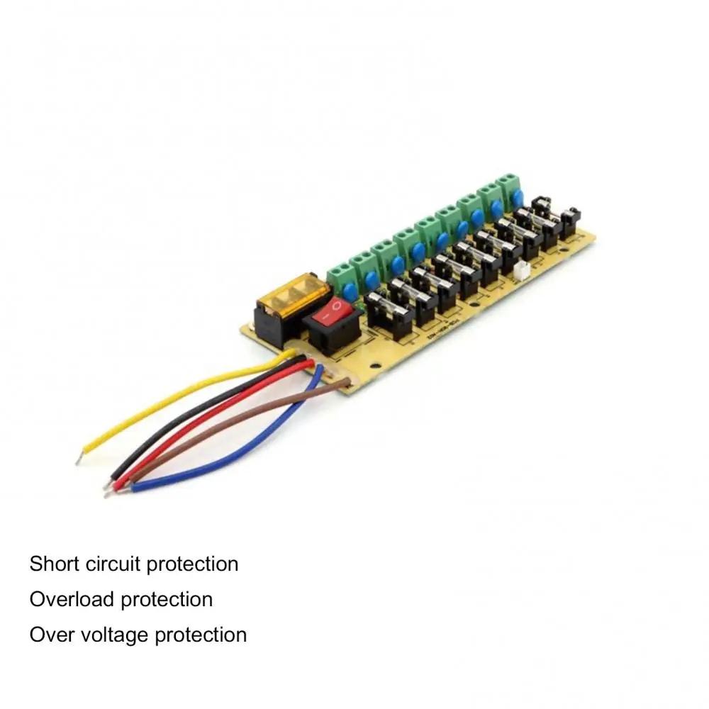 PCB 9-way Light Board Terminal Block Electricity Current Switching Power Supply