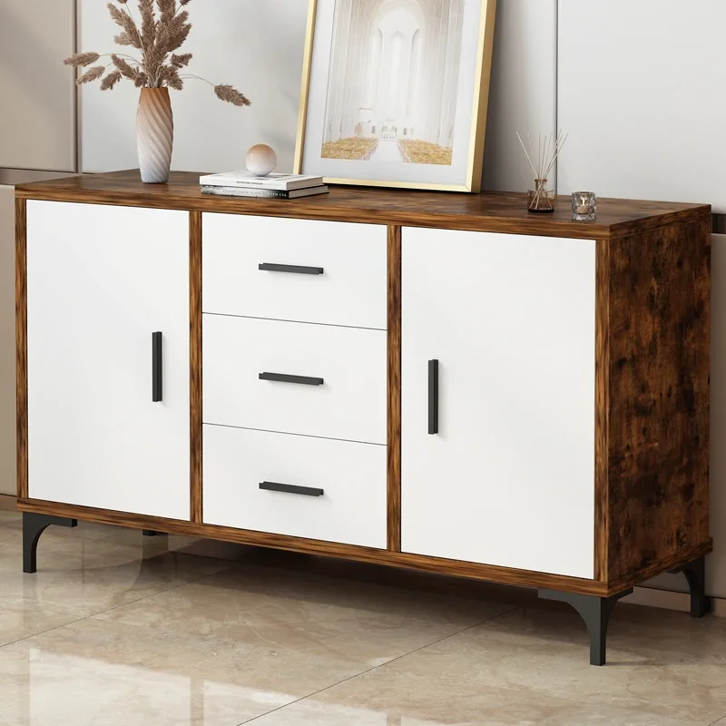 Kitchen Organizer Furniture Built Cabinet Room Cabinet Unfinished Cupboards Wooden Closet Organiser Metal Storage Cabinete Black 3