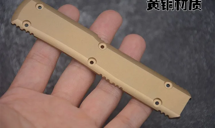 

1 Piece Custom Made Brass Scales for Microtech UT