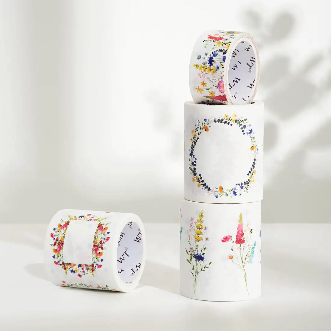 Floral Garland Washi Tape - Set of 3