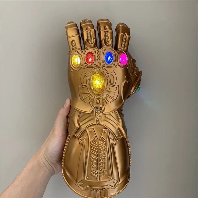 Gants Marvel pour enfants, 1:1, Iron Man, pierre infinie, Thanos