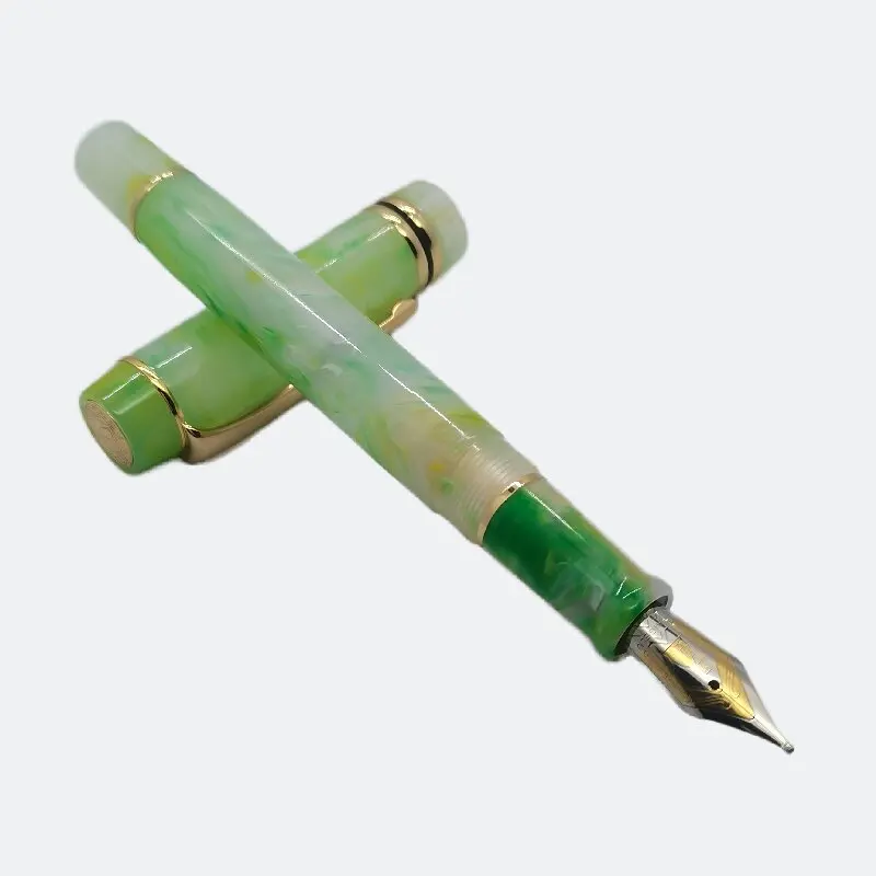 Kaigelu316 Fountain Pen-EF F M Nib Pen, Beautiful Lemon Green, Student Writing Stationery, Office Gift, Promotional,