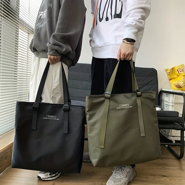 Leacat Tote Bag Nylon Waterproof fashion Korean Hip hop street bag Shoulder Bag Large Capacity Sling Bag Crossbody Bag for women 1