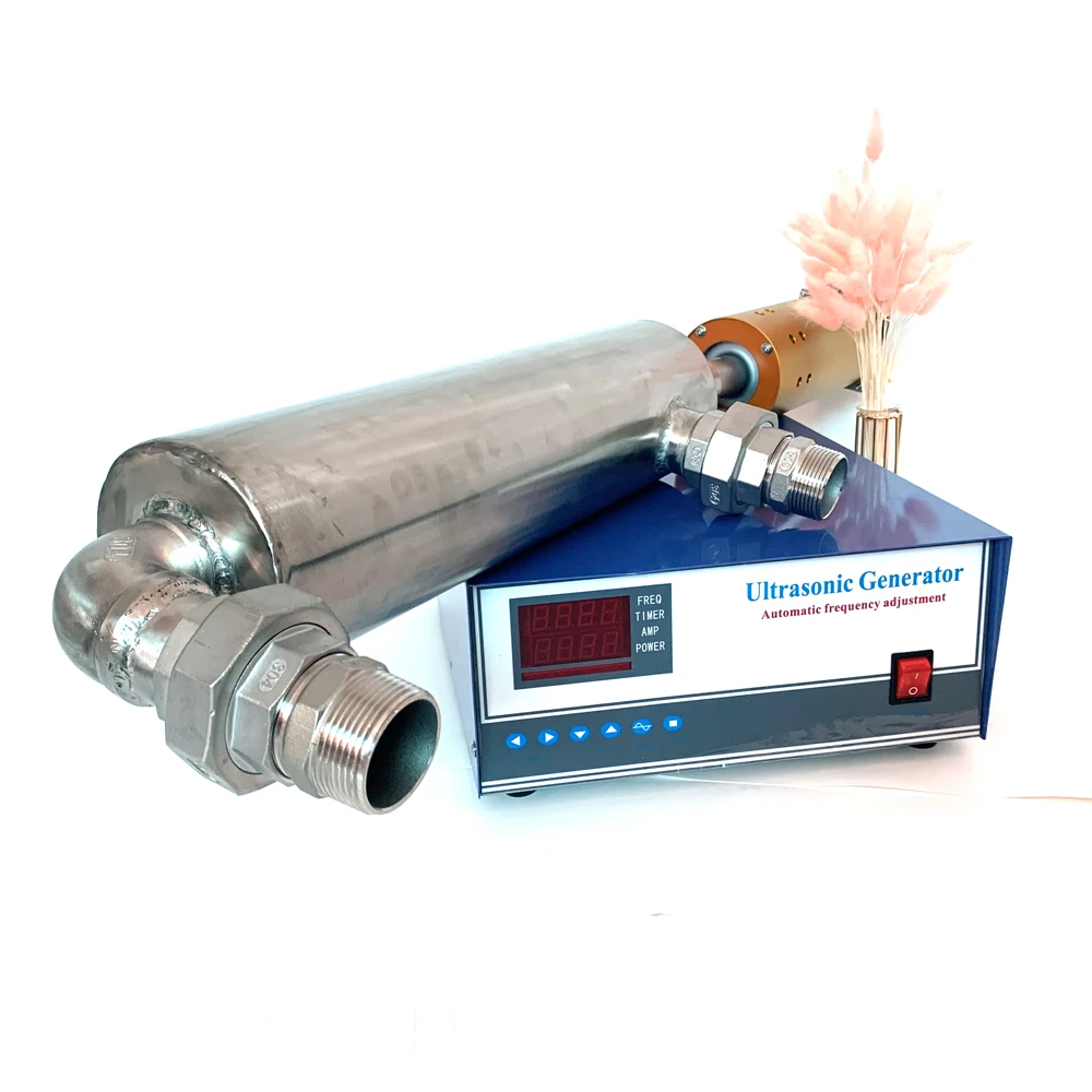 

25Khz Ultrasonic Biodiesel Processor 600w Immersion Stainless Steel Tubular Transducer With Generator