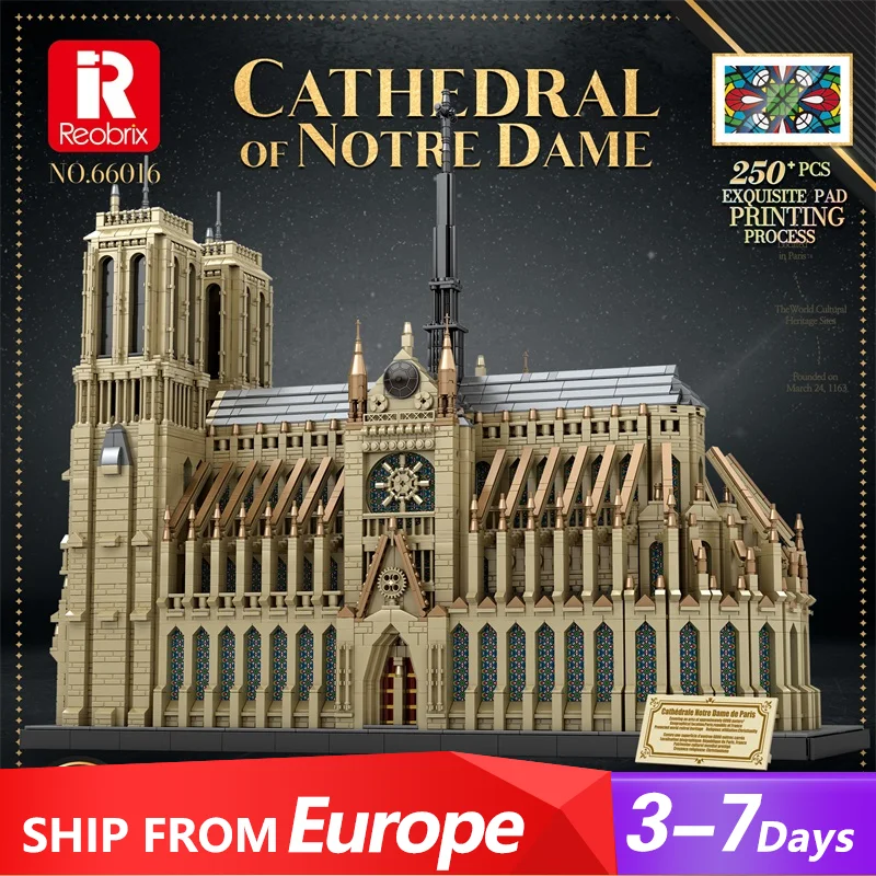 Notre Dame z klocków z EU za $230.39 / ~898zł Notre Dame z klocków z EU za $230.39 / ~898zł