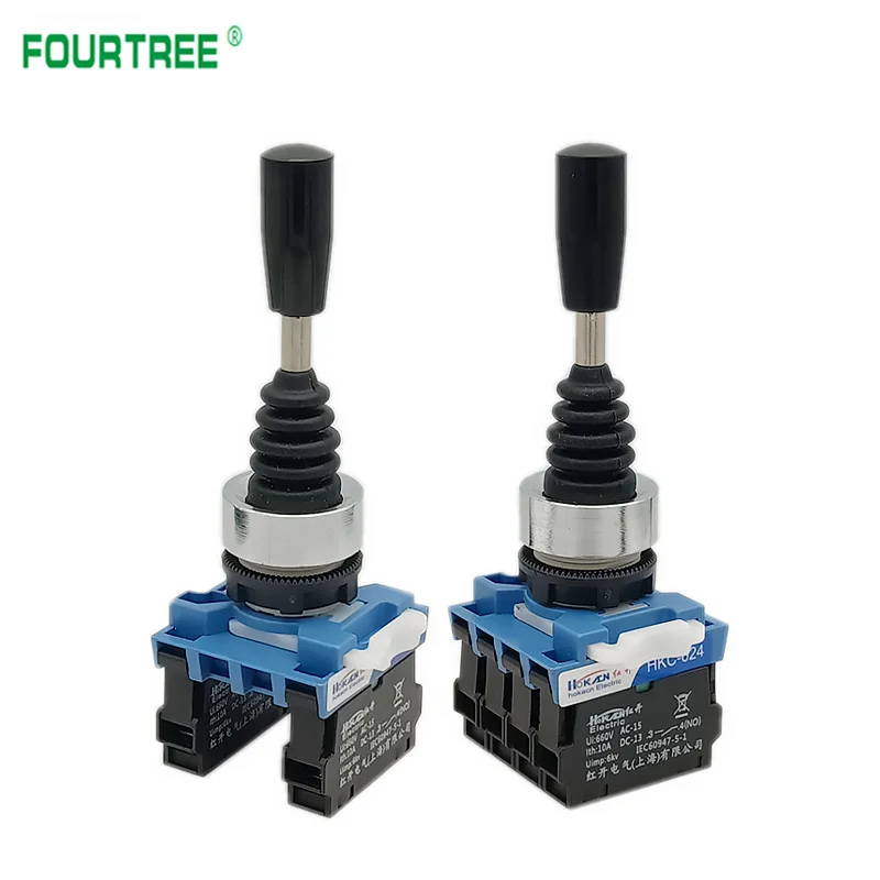 Joystick Switch Momentary Monolever Cross Rocker Master Switch 2/4-Way Self-reset Self-lock 2NO 4NO New Type 1PCS HKC 22mm joystick replacement arcade joystick game joystick joystick module