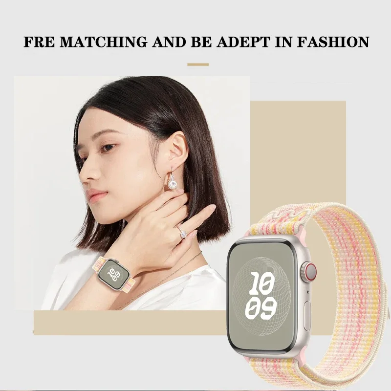 Premium Nylon Sport Strap for Apple Watch – Versatile & Durable Band Loop