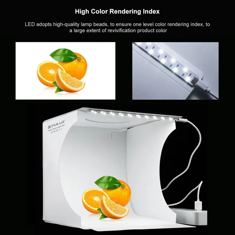 20*20cm Mini Folding Camera Photo Studio Soft Box Photography Light Tent kit lightroom Emart Diffuse Studio Softbox lightbox