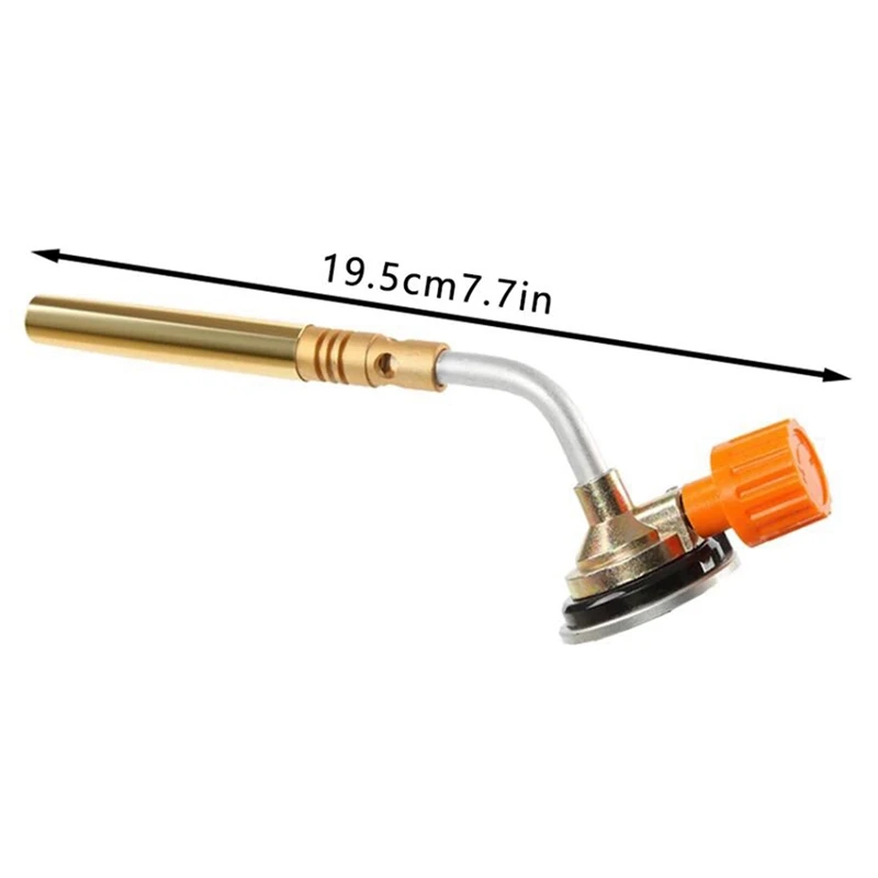 Butane Welding Burner Gas Torch Outdoor Camping Barbecue Flame Thrower Portable Welding Equipment 6