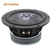 SOTAMIA 1Pcs 6.5 Inch Mid-subwoofer 4 Ohm 60W-180W 35 Core Aluminum Frame Midrange Bass Speaker DIY Subwoofer Bookshelf Speaker 1