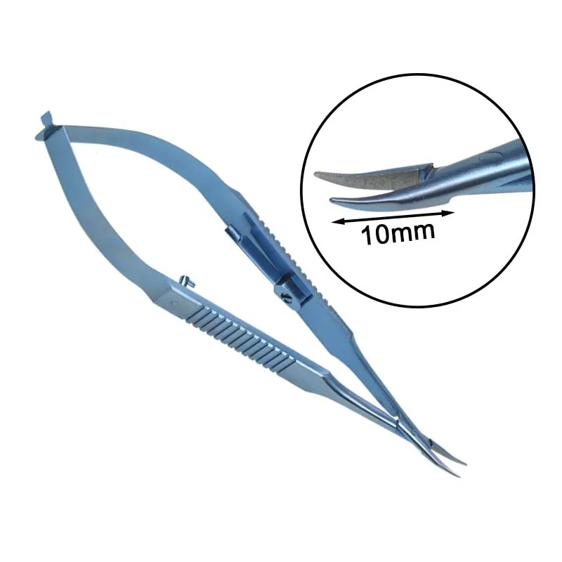 

Щипцы для удержания игл из титанового сплава, щипцы с замком, держатель игл, офтальмологический хирургический инструмент