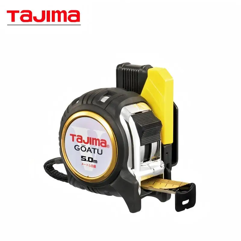 일본 타지마 GAGL2550/GASFGL2550 G LOCK 줄자 25-50피트 - DIY/작업장용 견고한 양면 고정밀 자