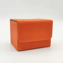 Premium Trading Card Organizer: Enhanced Storage & Protection Solution (H - orange)