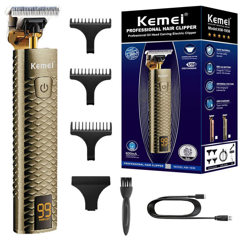 Kemei KM-199 充電式バリカン Kemei KM-199 充電式バリカン