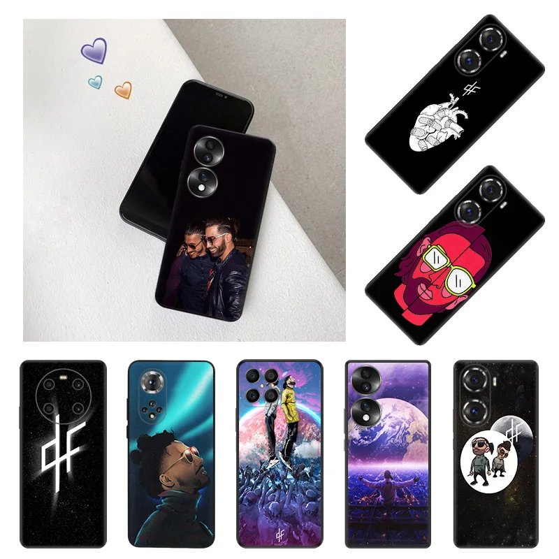 Custodie In Silicone Nero Per Honor 80 70 60 50 Pro 30I 20 X9A X8 X7 X6 X5 Magic 5 4 French Rapper Nl Huawei Mate 20 10 Cover